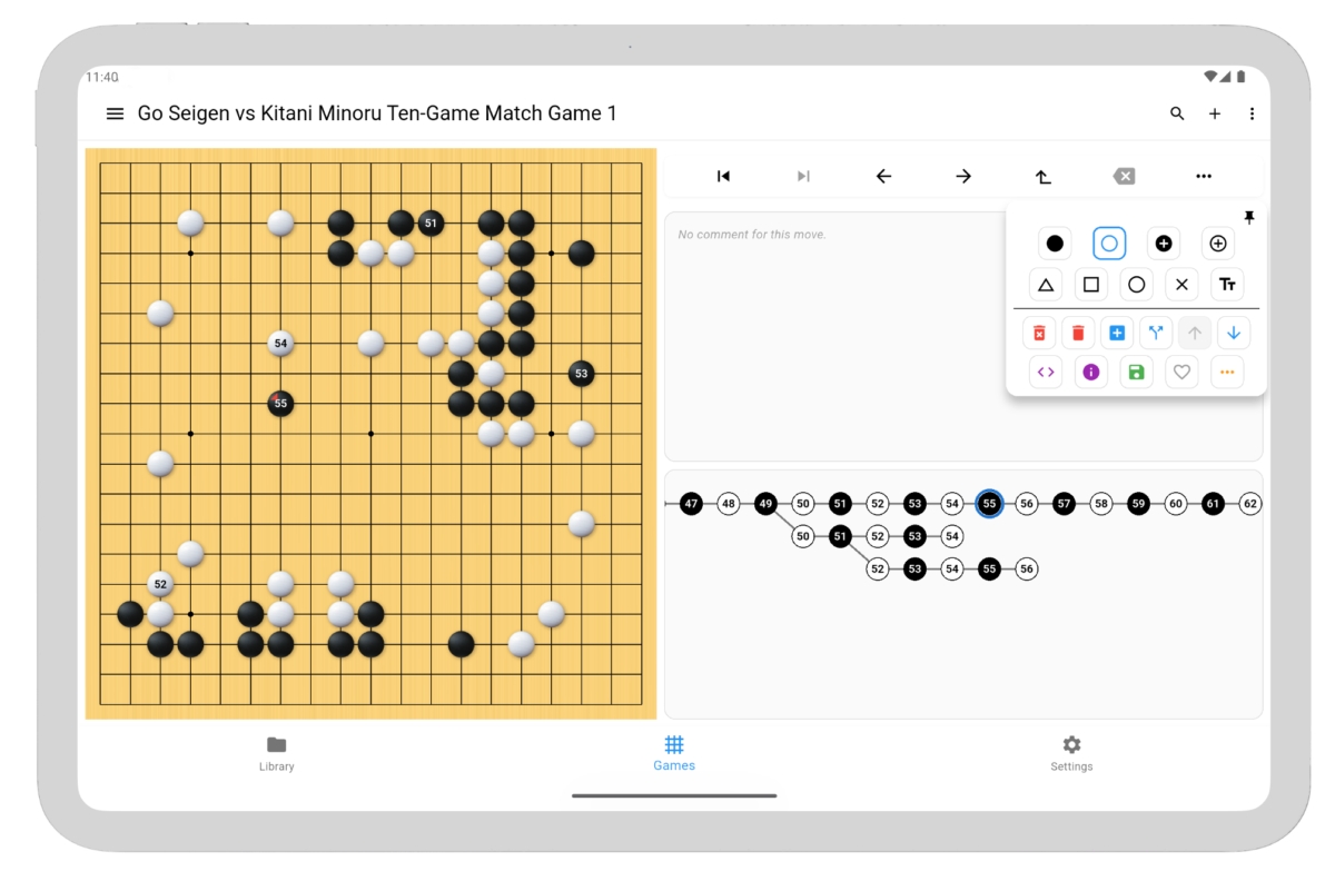 Full-Featured SGF Editor